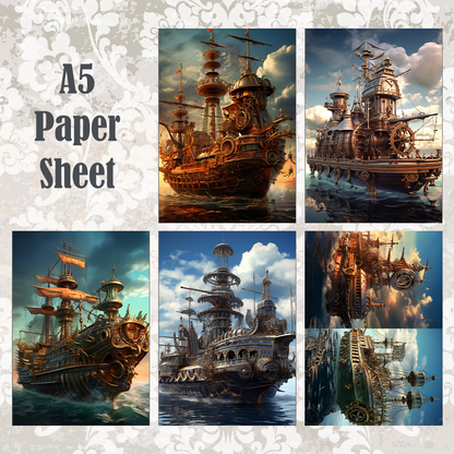 #4 POI Print A5 Cardstock Paper Set 10 Pcs