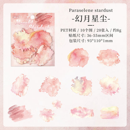 #02707 Colorful Cloud Series Sticker