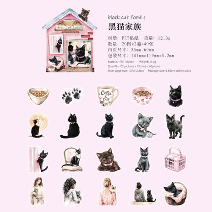 #02416 Home with Pet Series Sticker