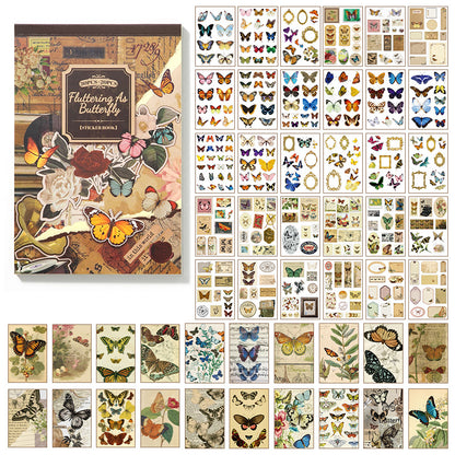 #02306 Butterfly and FlowerSeries Sticker Book