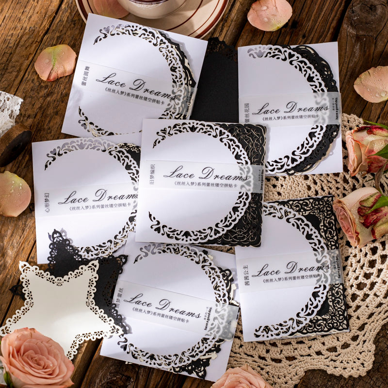 #02259 Lace Edge Series Material Paper