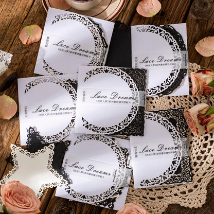 #02259 Lace Edge Series Material Paper