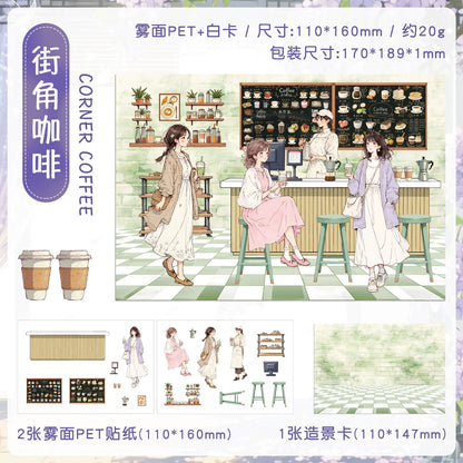 #02731 Afternoon Time Series Sticker