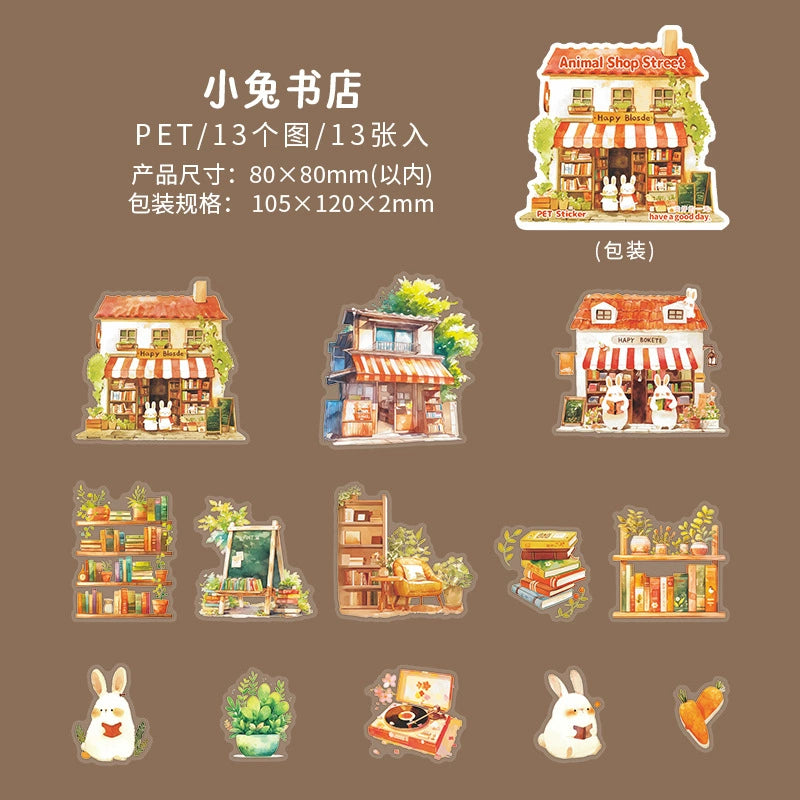 #02881 Animal Shop Series Sticker