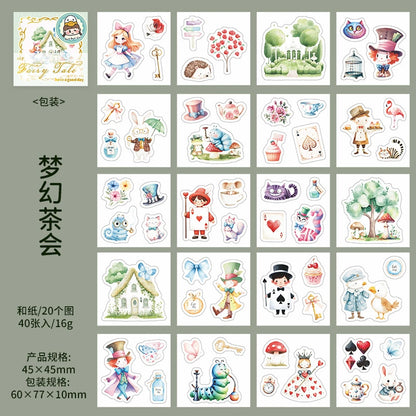 W1#21034 PET Sticker Book
