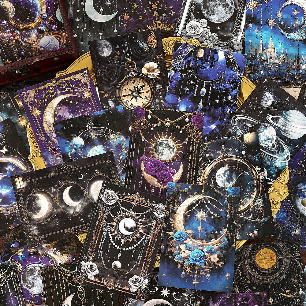 #02474 Deep Starry Series Material Paper