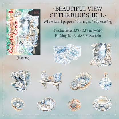 #02534 Wonderful OceanSeries Sticker