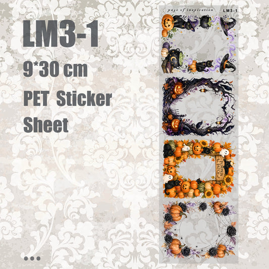 #LM3-1 M PET Sticker Loop