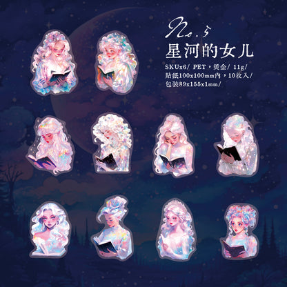 #02456 Star Fairy Series Sticker