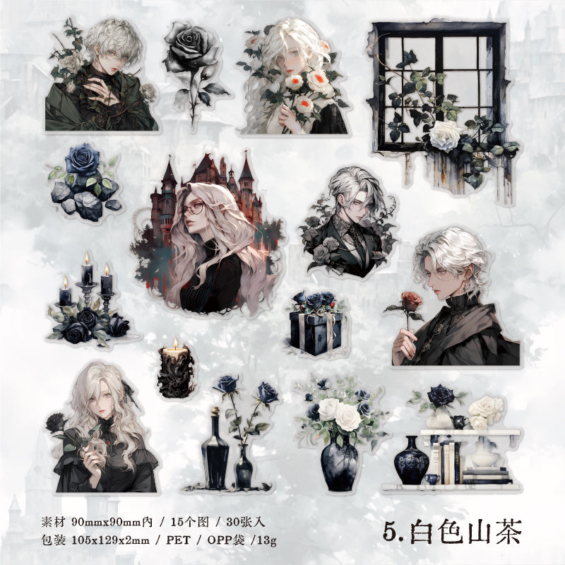 #02246 Gothic Lovers Series Sticker