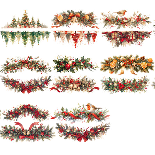 #03257 Customized PET Tape Christmas Decoration