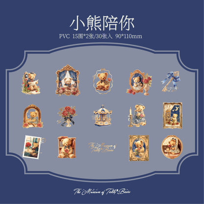 #02458 Cute Bear House Series Sticker