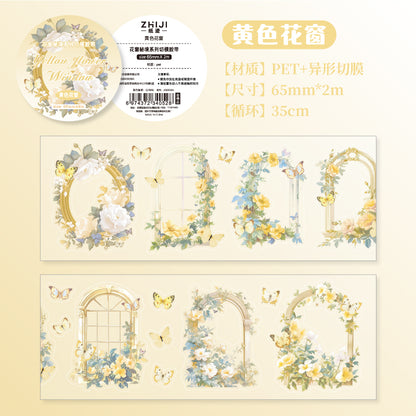 #03030 Colorful Flower Window Series Tape