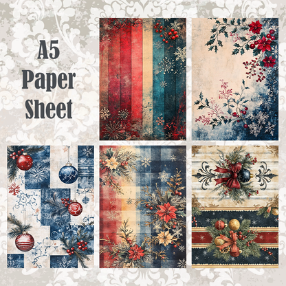 #5A54 POI Print A5 Cardstock Paper Set 10 Pcs