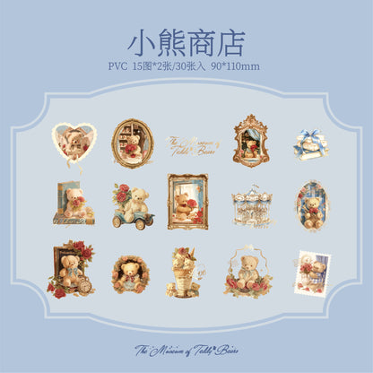 #02458 Cute Bear House Series Sticker