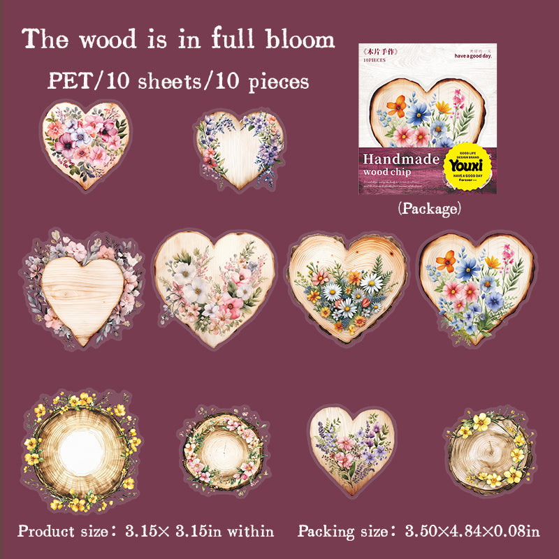 #02128 Wood Chip Series Sticker