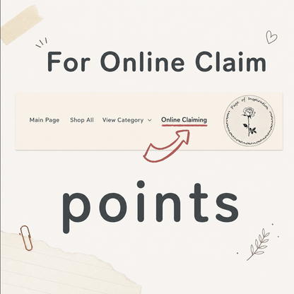Online Claiming Points