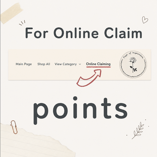 Online Claiming Points