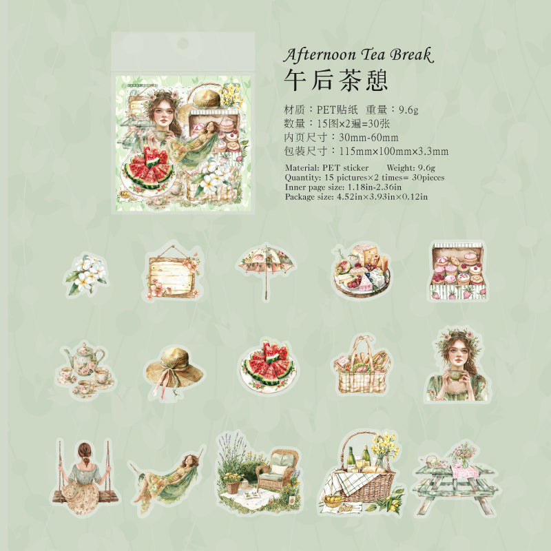 #02340 Realxed Life Series Sticker