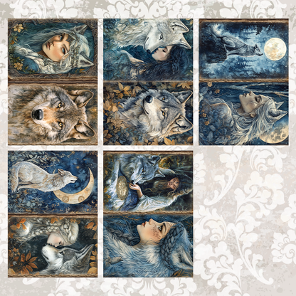 #5 POI Print A5 Cardstock Paper Set 10 Pcs