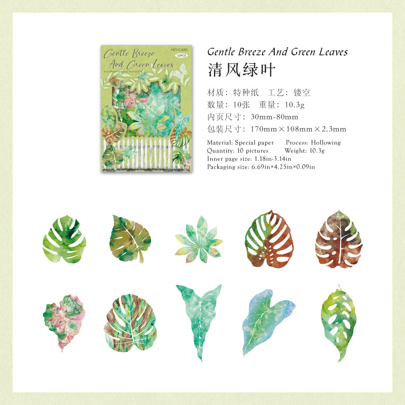 #02509 Flower Material Series Sticker