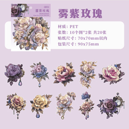 #02374 Flower Everywhere Series Sticker
