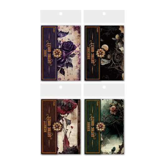 #02401 Gothic Rose Series Sticker