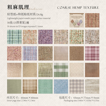 #02506 About Texture Series Sticker/Paper