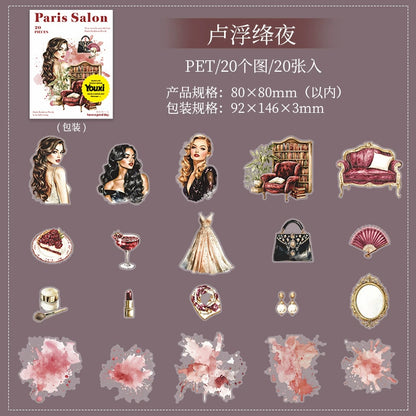 #02714 Paris Salon Series Sticker