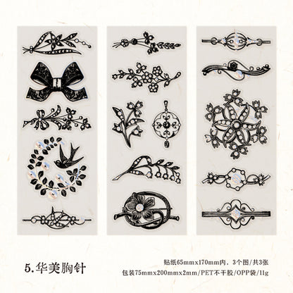#02298 Elegant Party Series Sticker