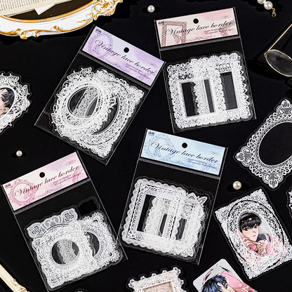 #02595 Lace Frame Series Sticker