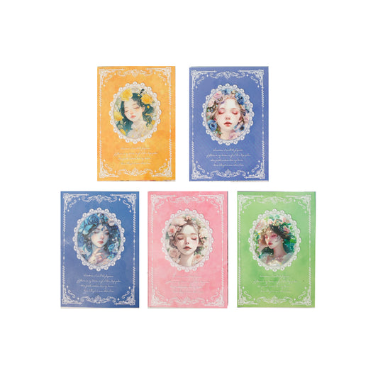 #02396 Lace Portrait Series Sticker