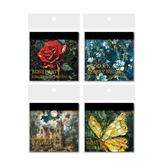 #02468 Gotich Manor Series Material Paper