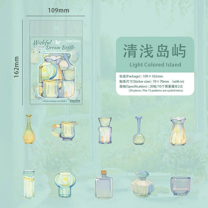 #02802 Dream Bottle/Basket Series Sticker
