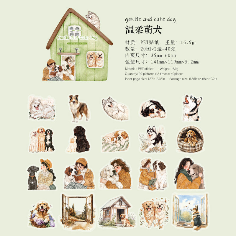 #02416 Home with Pet Series Sticker
