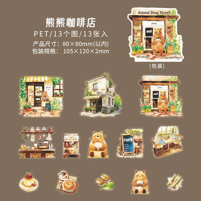 #02881 Animal Shop Series Sticker