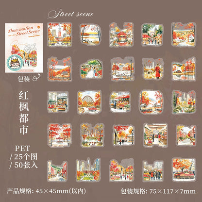#02885 Scenery Series Sticker
