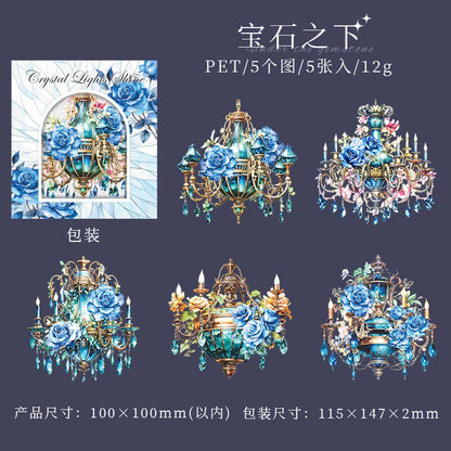 #02806 Flower Light Series Sticker