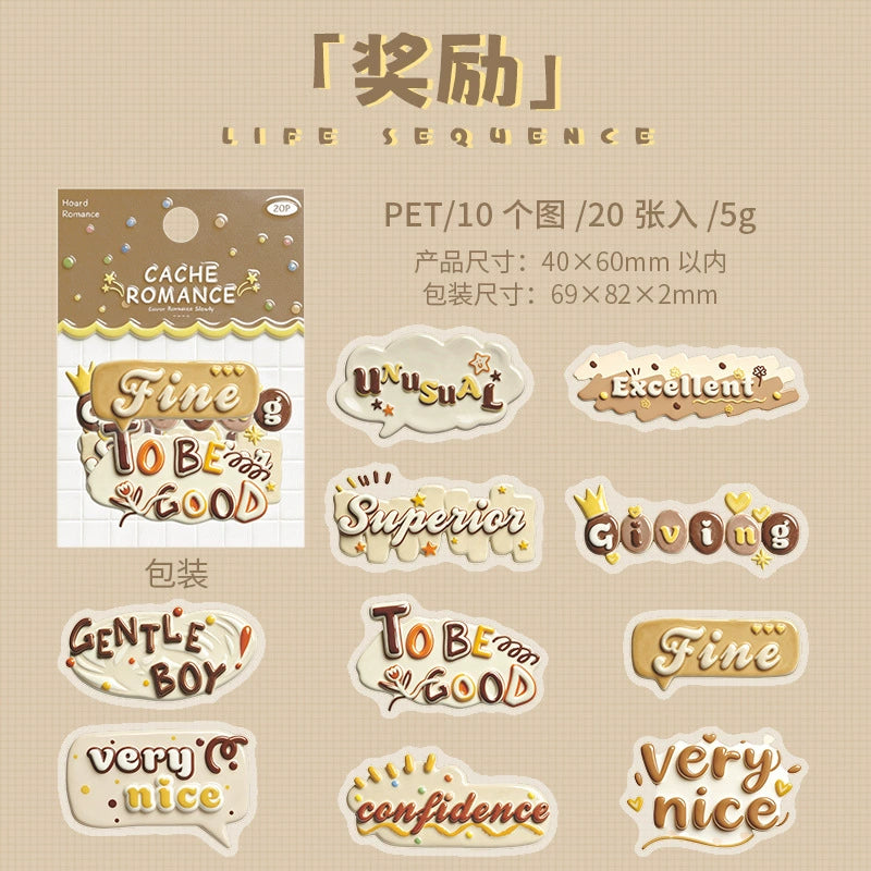#20639 PET Sticker Pack