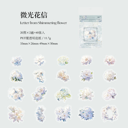 #02585 Fantasy Flower Series Sticker