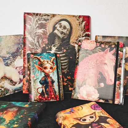 #04019 Customized A4/A5/A6 journal with double side pattens