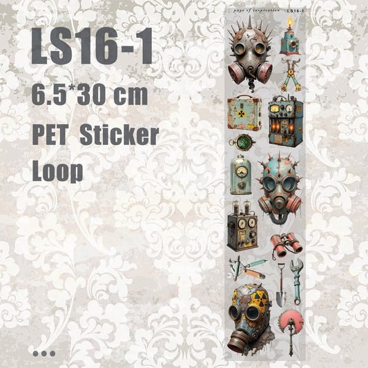 #LS16-1 S PET Sticker Loop