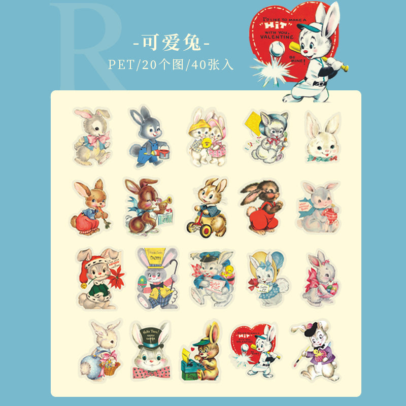 #02237 Happy Zoo Series Sticker