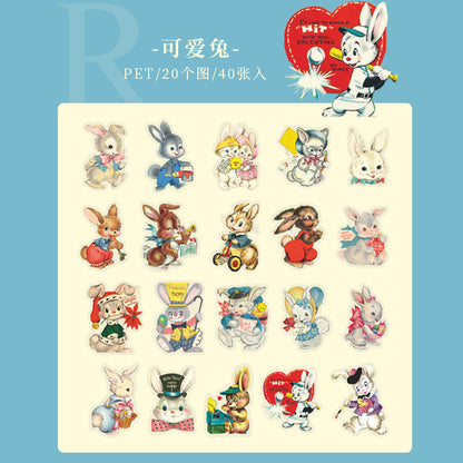 #02237 Happy Zoo Series Sticker