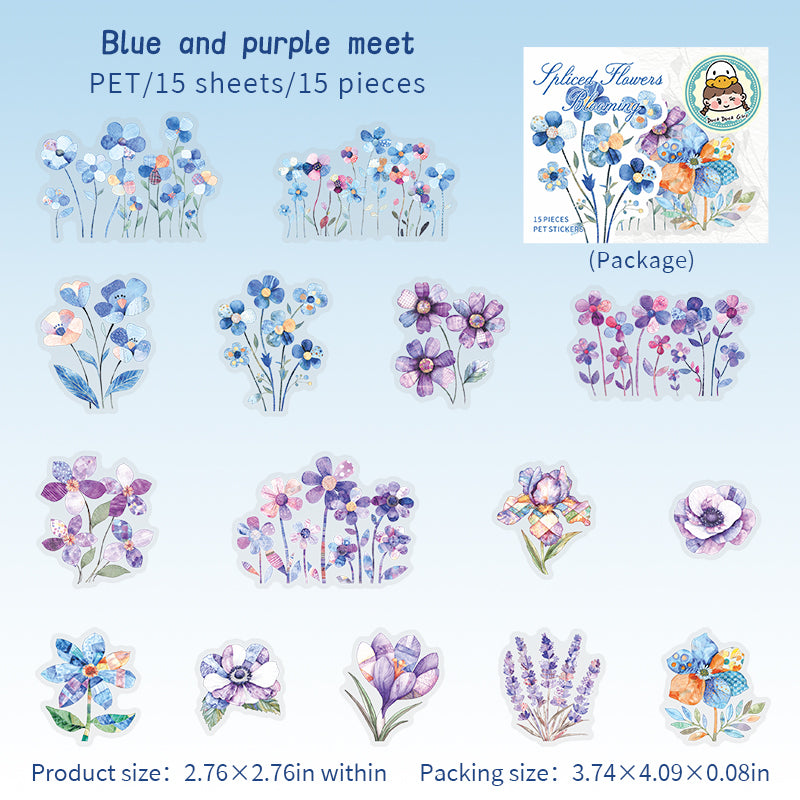 #02495 Cute Flower Series Sticker