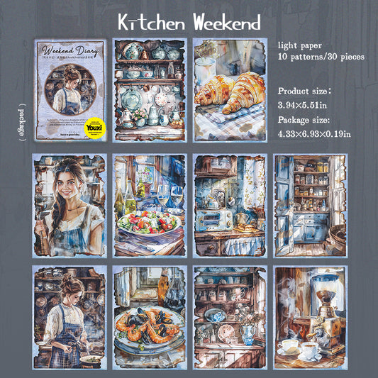 #02333 Weekend Dairy Series Sticker