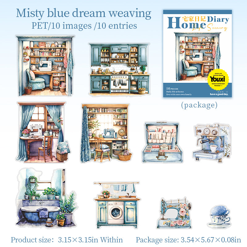 #02502 Home DiarySeries Sticker