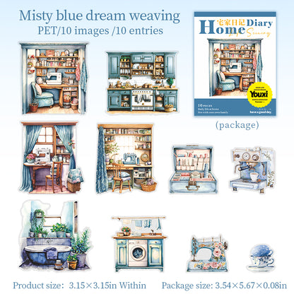 #02502 Home DiarySeries Sticker