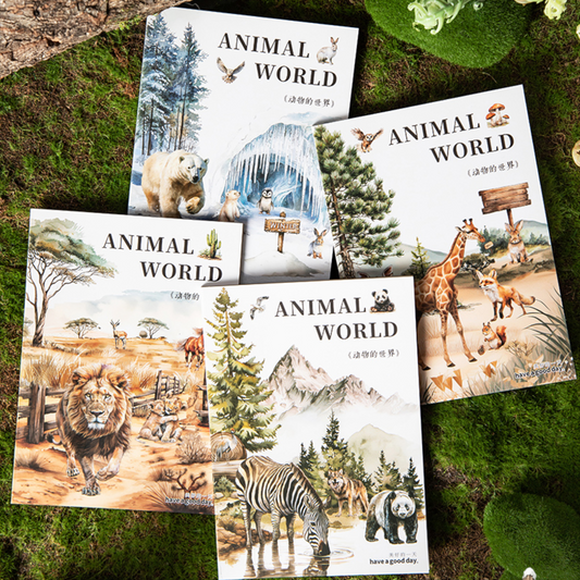 #02066 Animal World Series Sticker