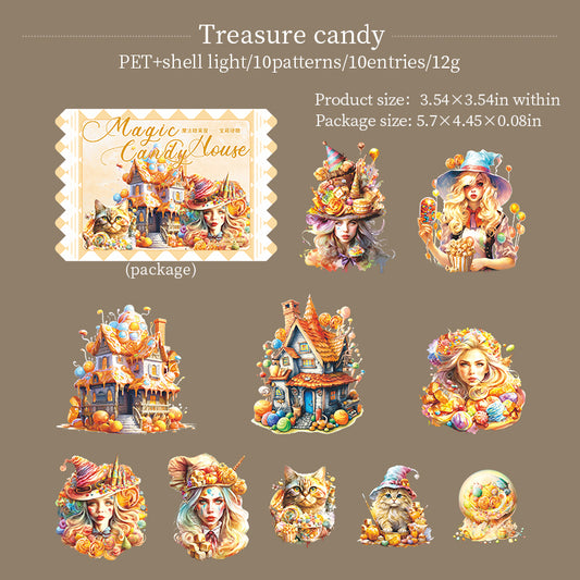 #02288 Magical Candy Hose Series Sticker